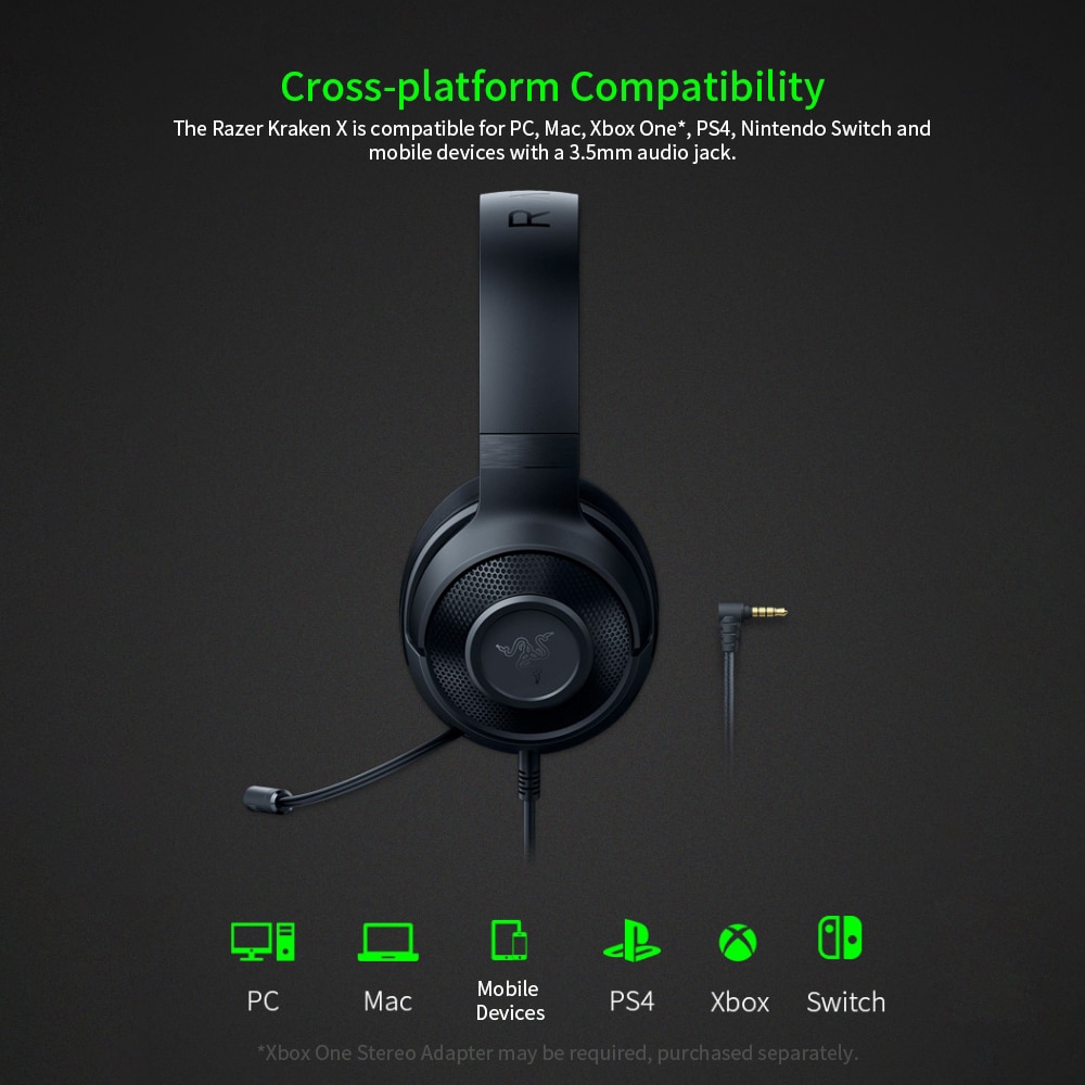 razer kraken xbox one x