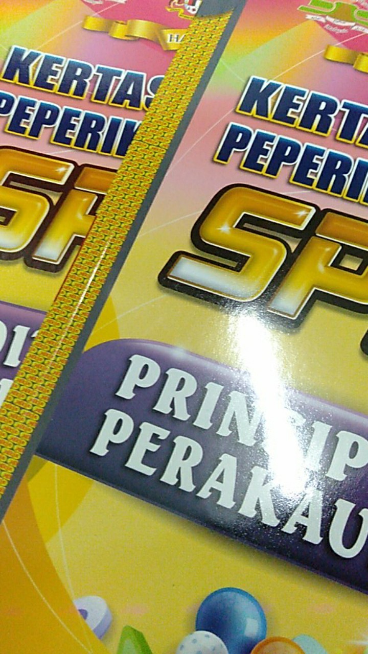 KERTAS SOALAN PEPERIKSAAN SEBENAR SPM (2015-2019) PRINSIP 