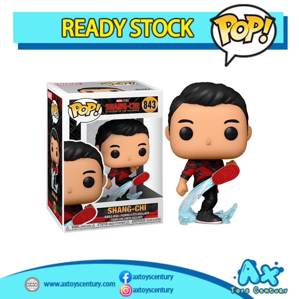 Funko Pop! Marvel Shang-Chi and the Legend of the Ten Rings - Shang-Chi #843 100% Genuine