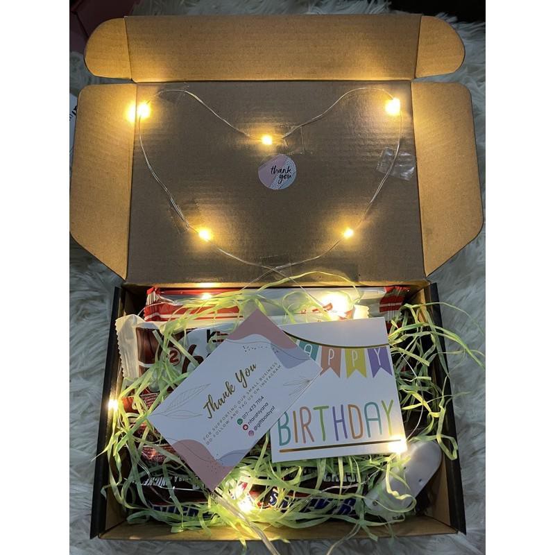 ♙Gift Box Bajet Murah RM15 Surprise Valentine’s Day Birthday Set Octopus Ramen