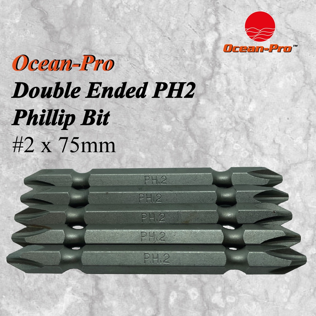 [OCEAN PRO] Strong Phillip Drill Bit/ Double Ended Screw