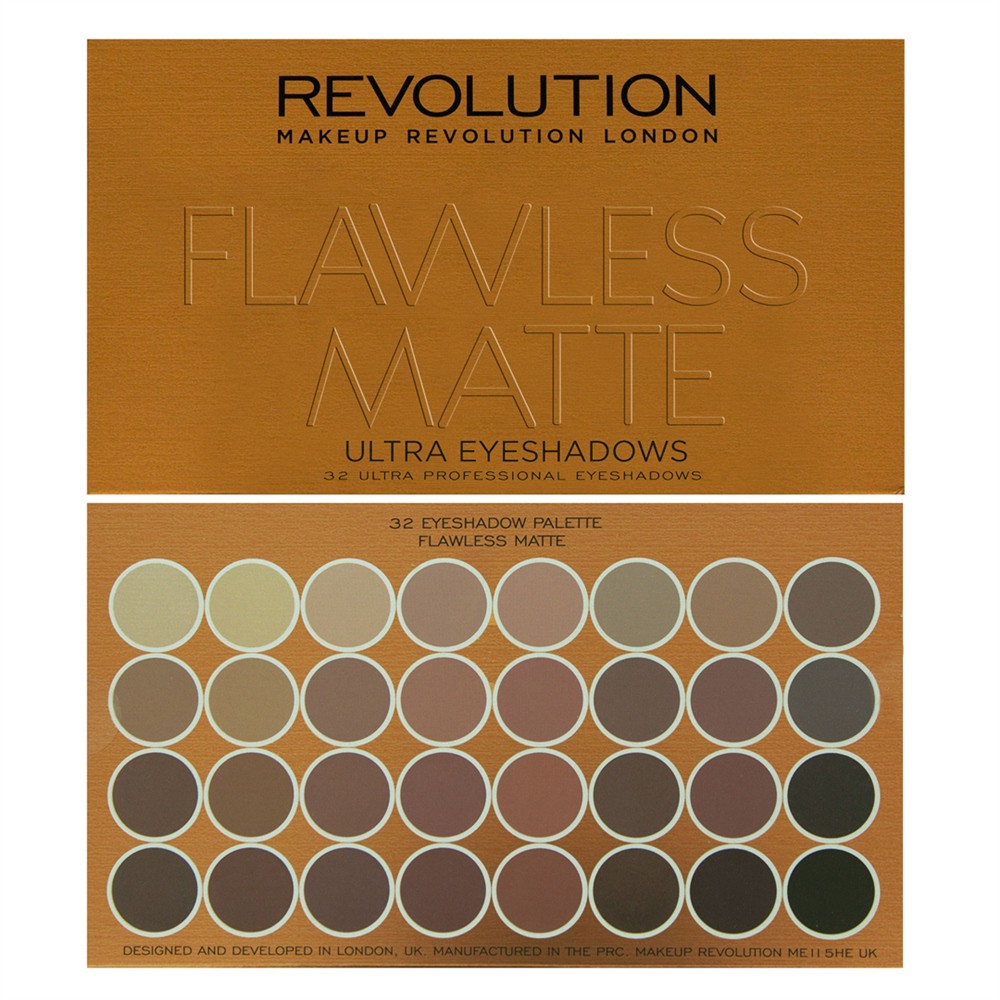 Revolution Ultra 32 Eyeshadow Palette Flawless 3 Resurrection