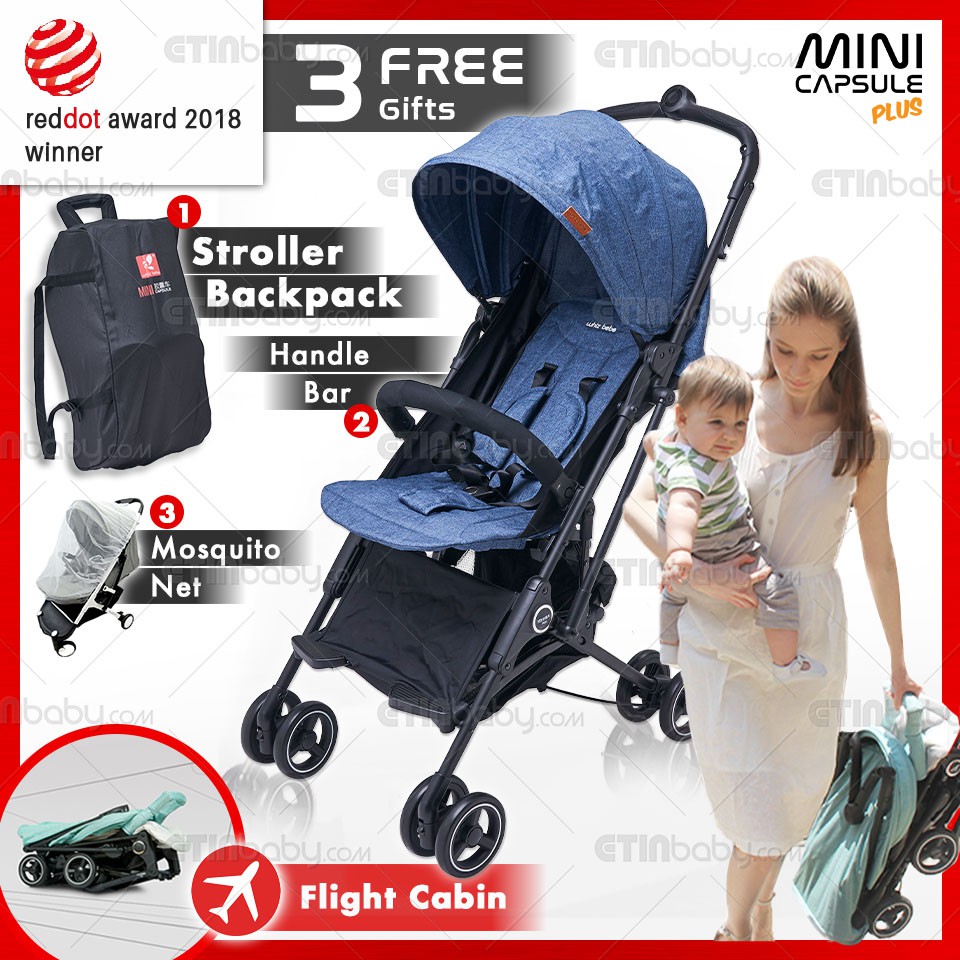 folding stroller in your backpack