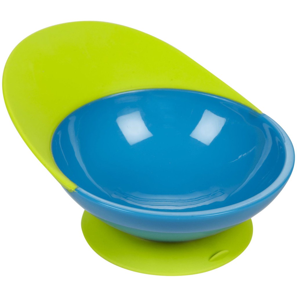 Blue/Green Boon Catch Bowl with Spill Catcher 
