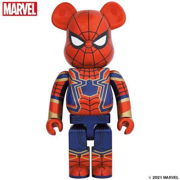 spider man bearbrick