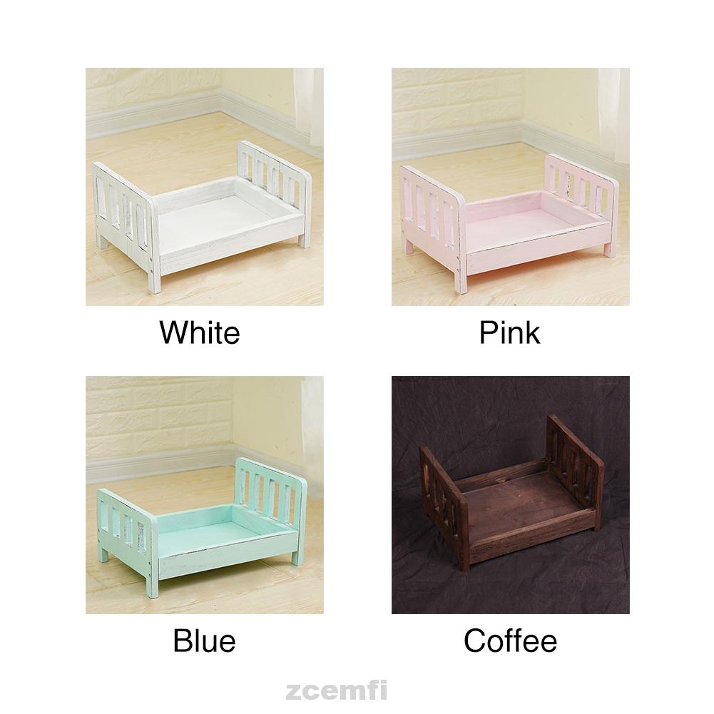 small wooden cot