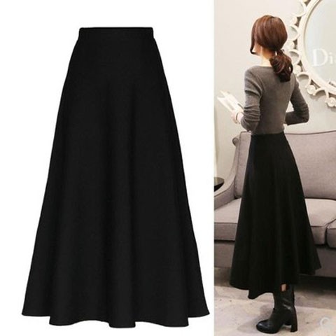 long skinny skirt