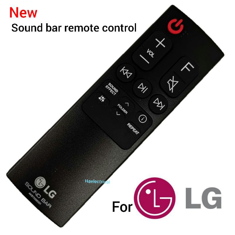 LG sound bar remote control (new) Shopee Malaysia