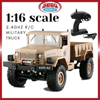 InKach Large Off-Road Truck HD Camera High-Speed Remote Control Military Trucks 2.4Ghz Radio Controlled Army Trucks All Terrain Climbing RC Car Electric RTR Vehicles Toys 