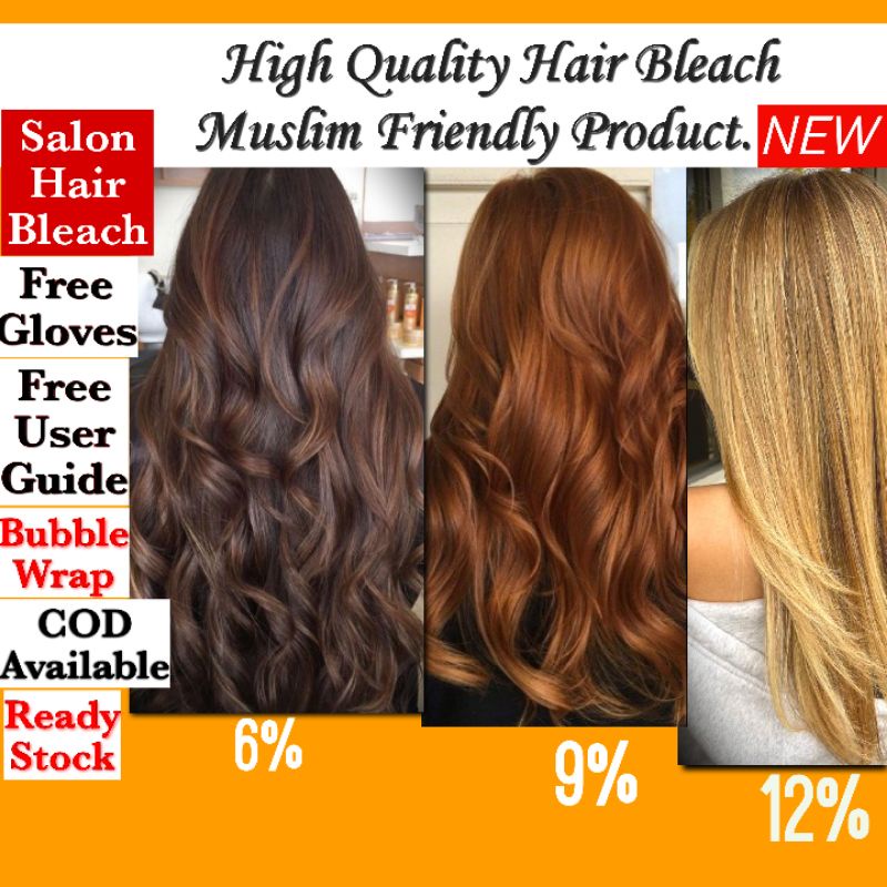 Hair Bleach Set 100g Peroxide Bleach Powder Muslim Friendly Product