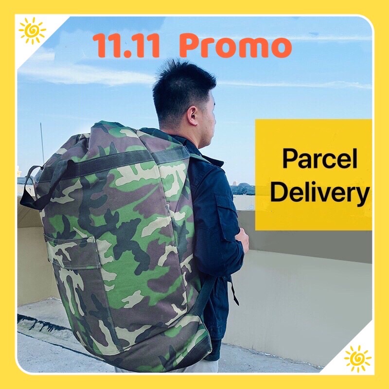 Extra Large Parcel Delivery Backpack Outdoor Hiking Camping Adventure Ninja J&T Bag Courier Bag Climbing Tactical Camo