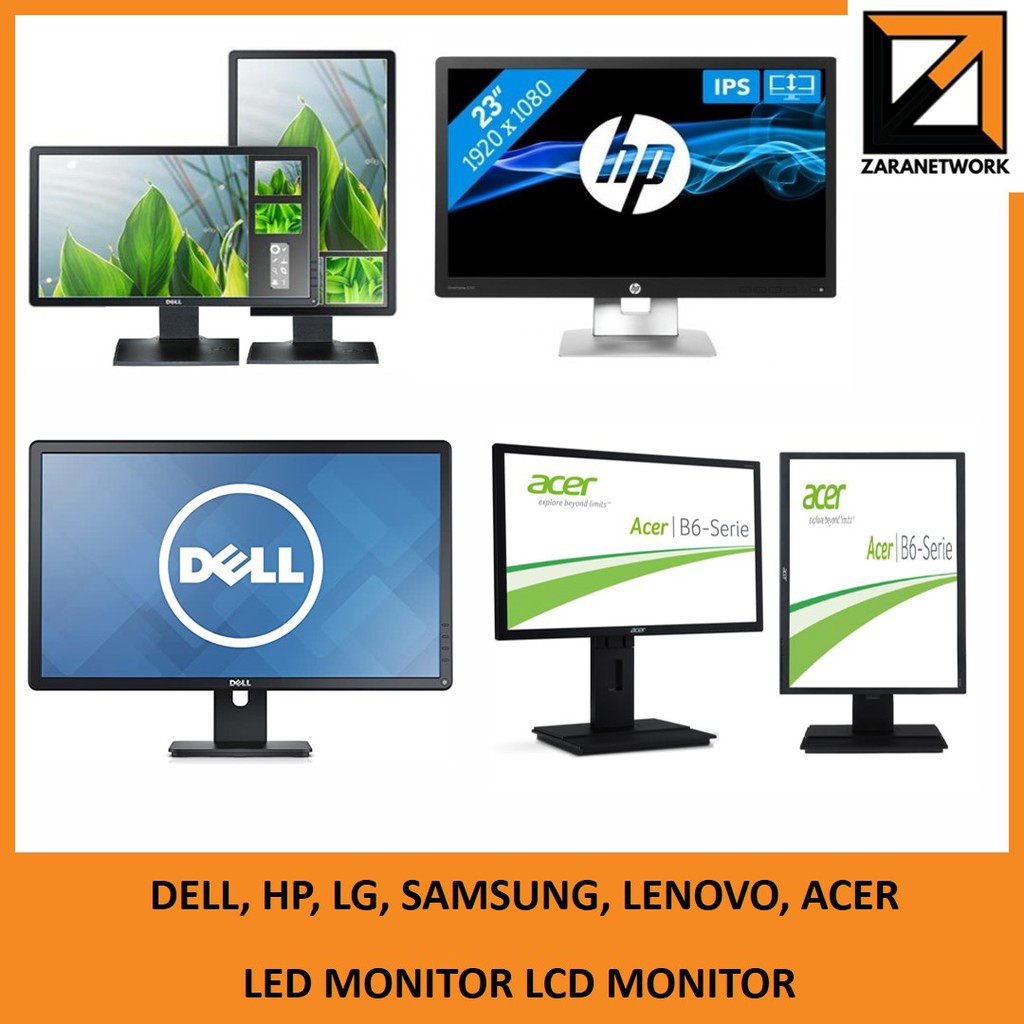 LCD TFT / LCD / LED , DELL LED / LCD 20 24 inch WIDESCREEN LED