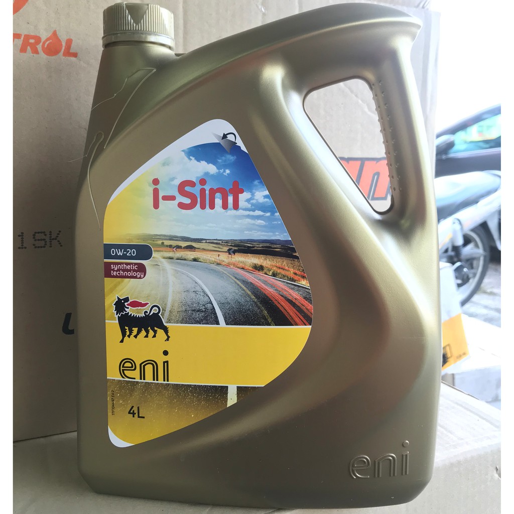 ENI Engine oil 0W20 (4 Liter) Shopee Malaysia