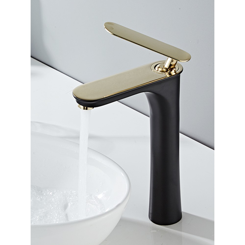 Buy Nordic Modern White Hot And Cold Water Faucet Home Bathroom Table Top Basin Wash Basin Copper Black Gold Seetracker Malaysia