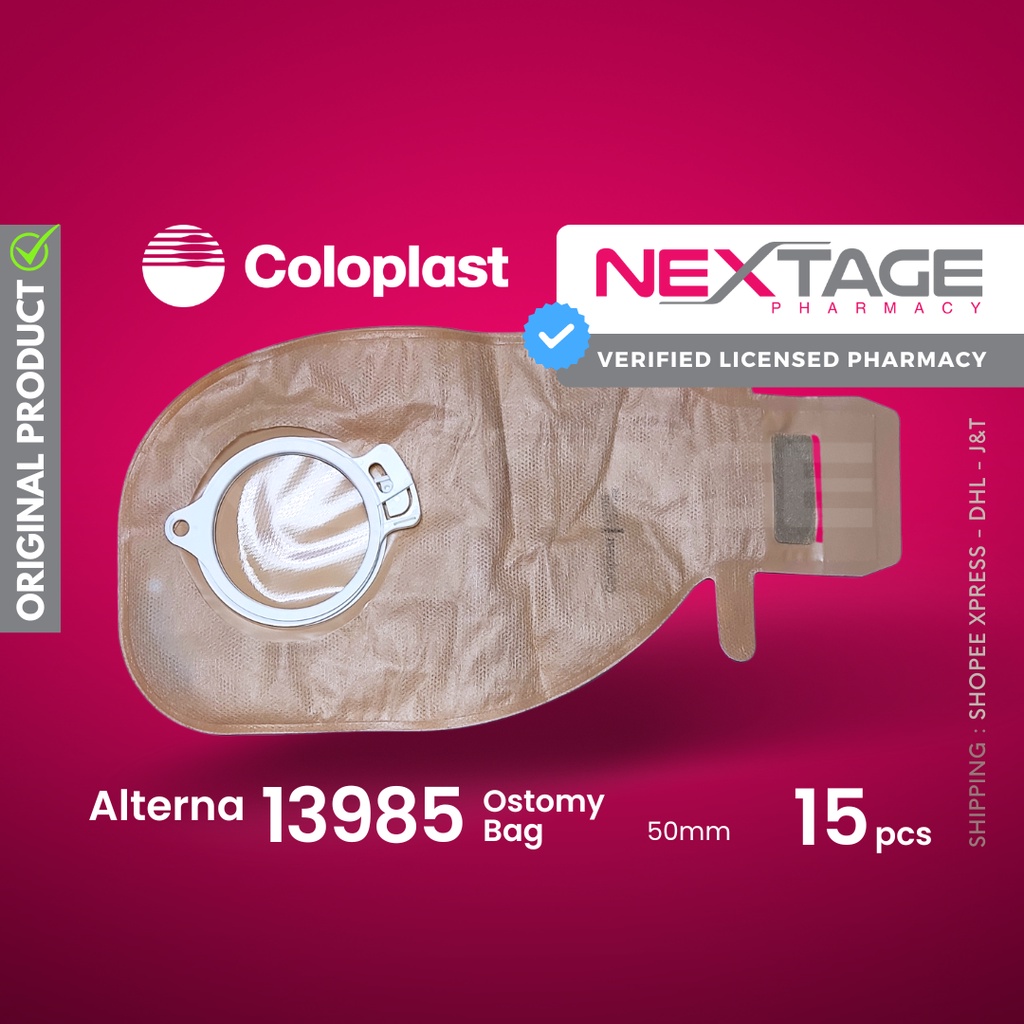 Coloplast Alterna 13985 Ostomy Bag Opaque Maxi 50mm 15pcs Nextage