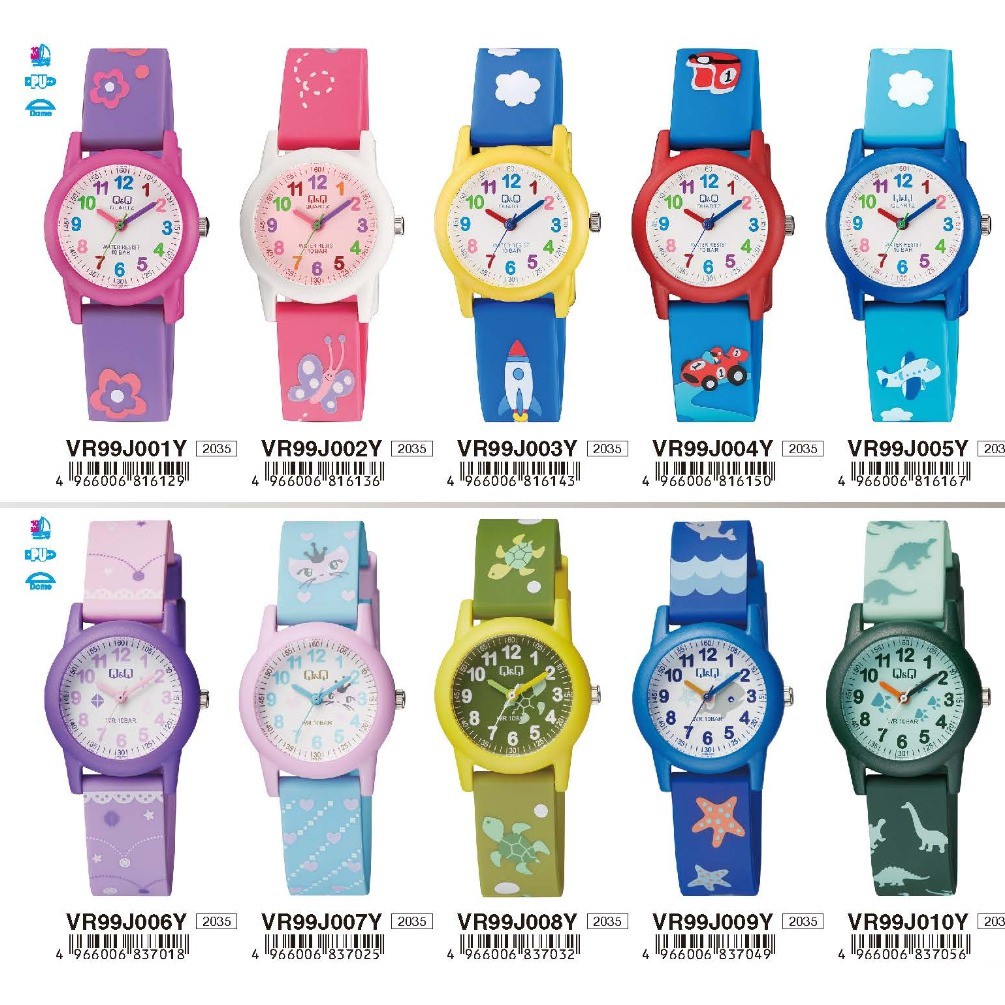 Q&Q Watch By Citizen VR99 For Kids Shopee Malaysia