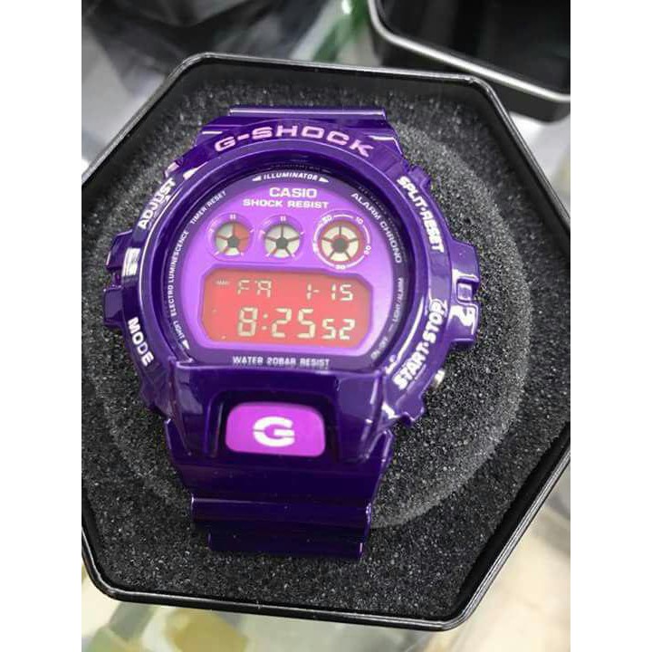 G Shock Dw6900 Cc6 Purple Jam Tangan Gshock Jam G Shock Dw 6900 Shopee Malaysia