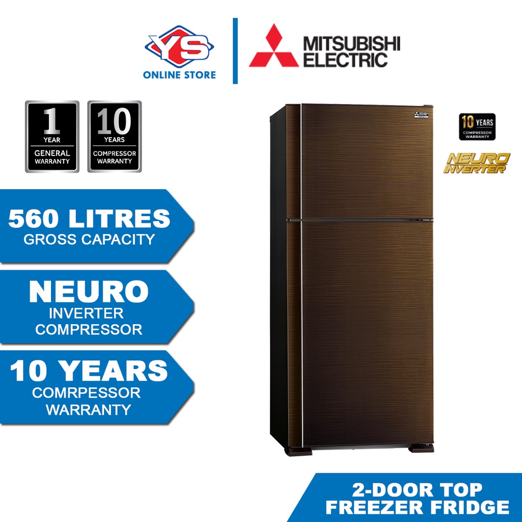 [FAST DELIVERY] Mitsubishi 2Door Neuro Inverter French Door