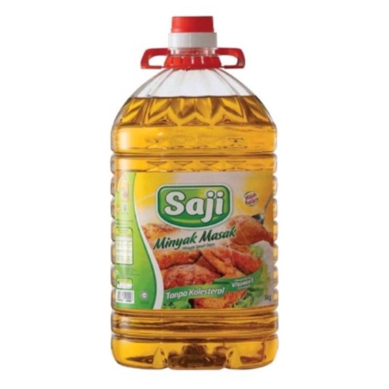 SAJI Cooking Oil 5KG/Knife Cooking Oil 5kg /Red Eagle 2kg Shopee Malaysia