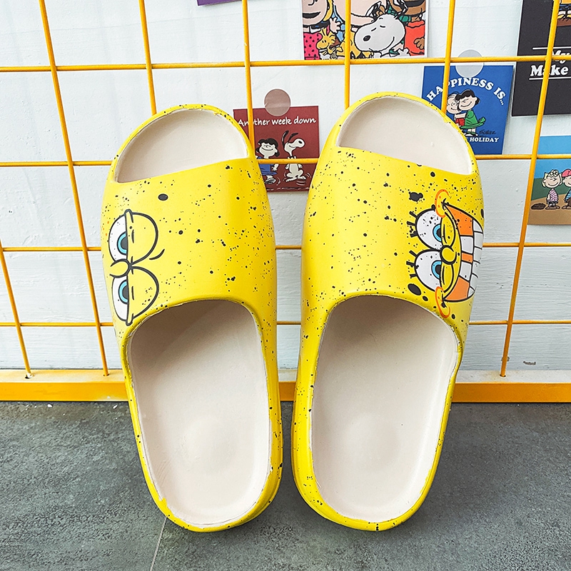 yeezy slides spongebob