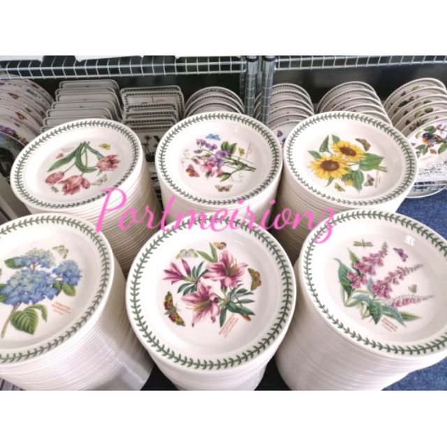 Portmeirion Botanic Garden Dinner Plates Fasci Garden