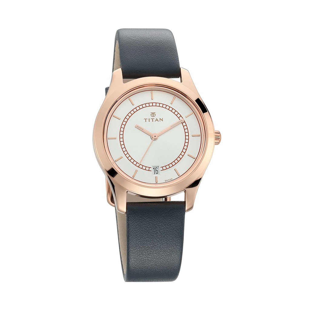 Buy Titan White Dial Analog Watch With Date Function For Women 2596wl01 Seetracker Malaysia