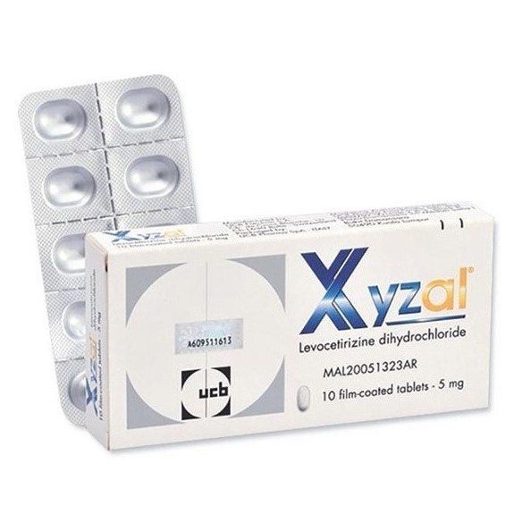 Xyzal Tablet, Levocetirizine 2HCl 5mg Box Of 50pcs, Ubat ...