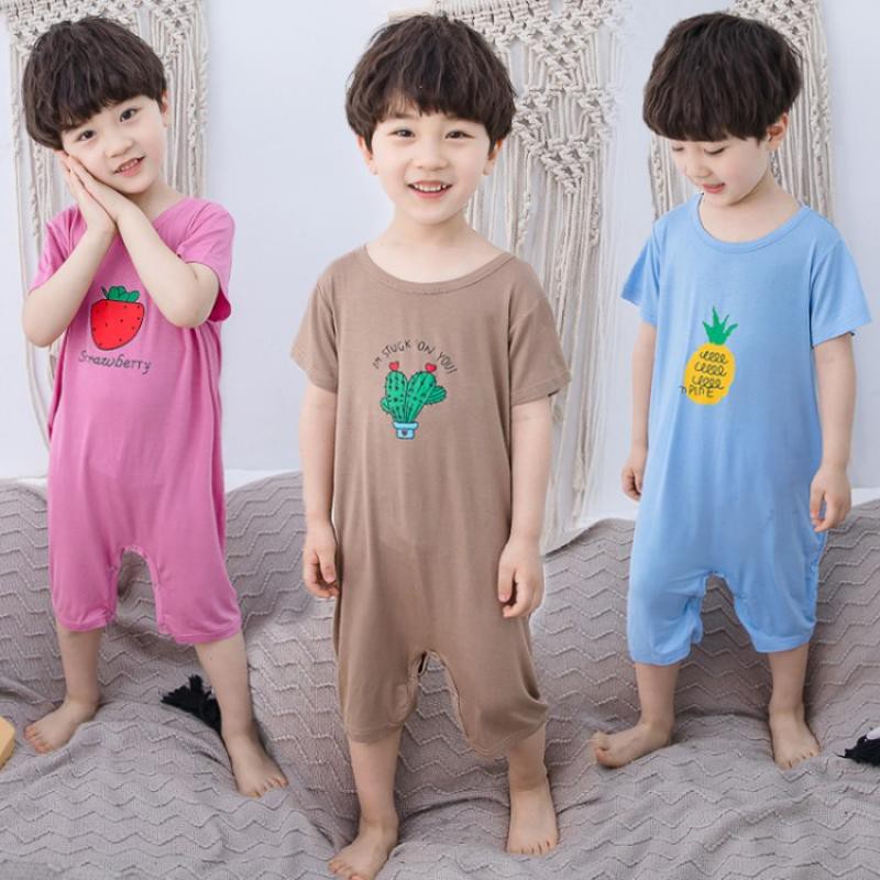 boys pajama romper