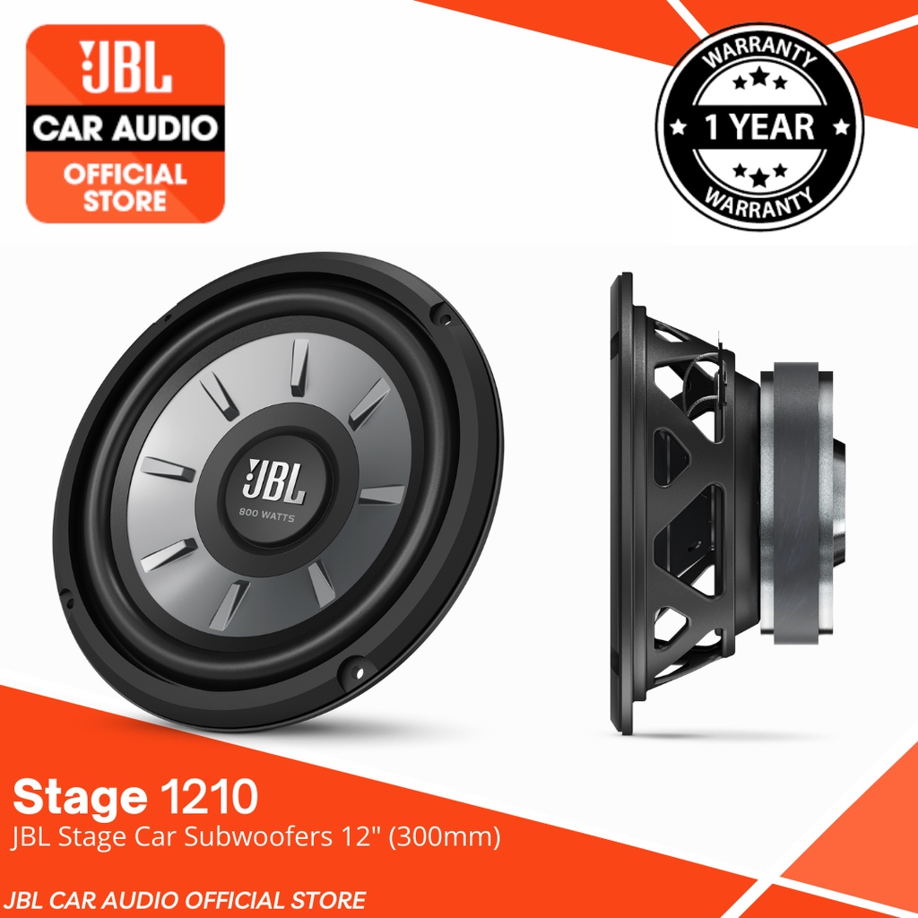 JBL Stage 1210 Woofer with 250 RMS and Peak Power Handling (12"/300mm/1000W) Shopee Malaysia