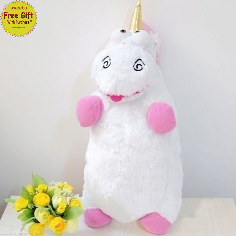 fluffy unicorn doll