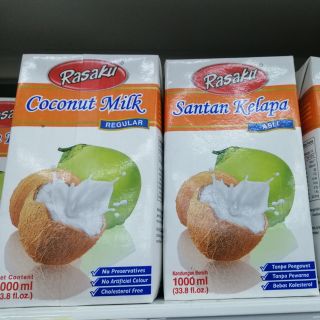 RASAKU SANTAN KELAPA ASLI KOTAK 1000ML | Shopee Malaysia