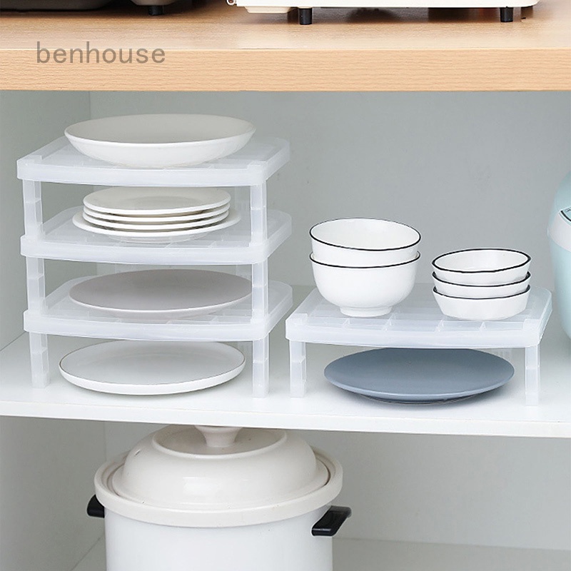 Rak Pinggan ♫ Stackable Kitchen Dish Rack Plastic Bowls, Dishes