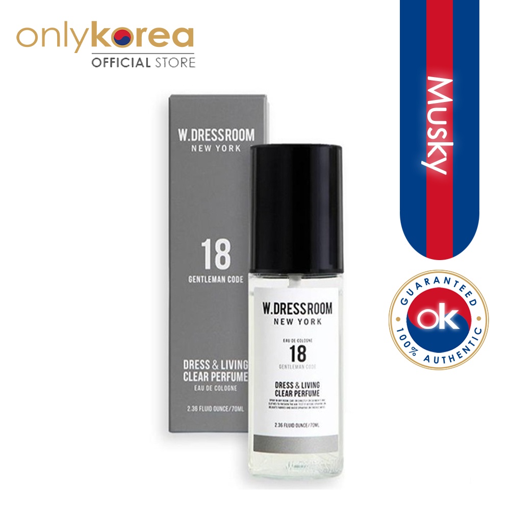 W.dressroom Dress & Living Clear Perfume - 18 Gentleman Code 70ml [ Living Perfume | Dress Perfume | Cologne ]