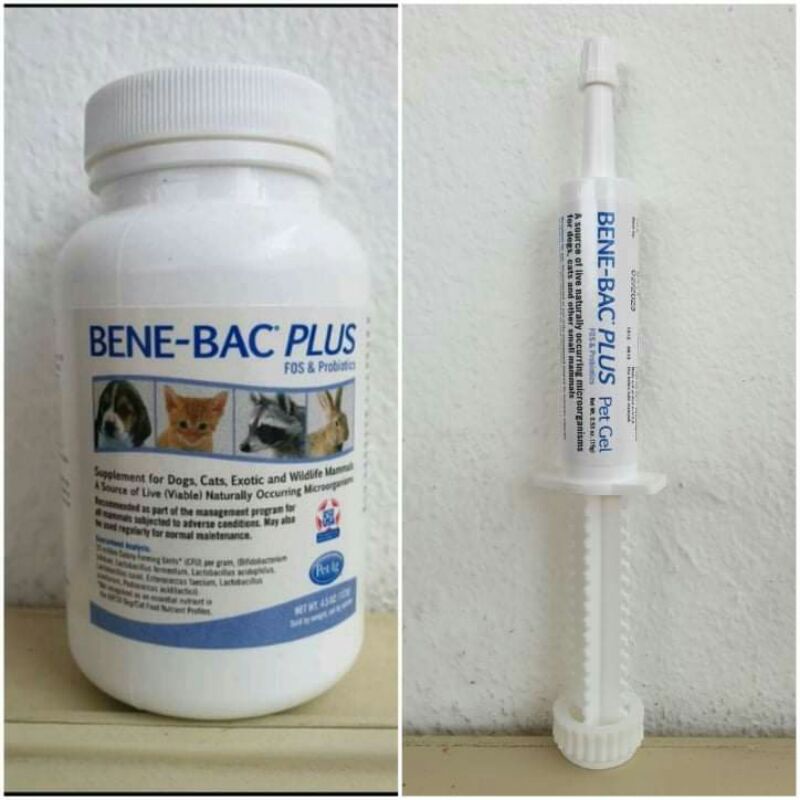 Exp2023 Mac / 127g PetAg BeneBac Plus Fos & Probiotics Powder 4.5oz