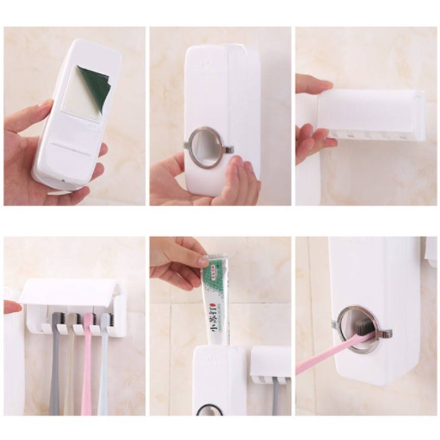 Toothpaste Squeezer Toothbrush Holder Aston