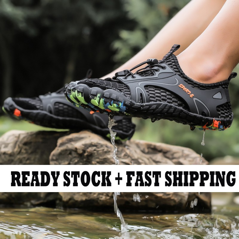 hiking and swimming shoes