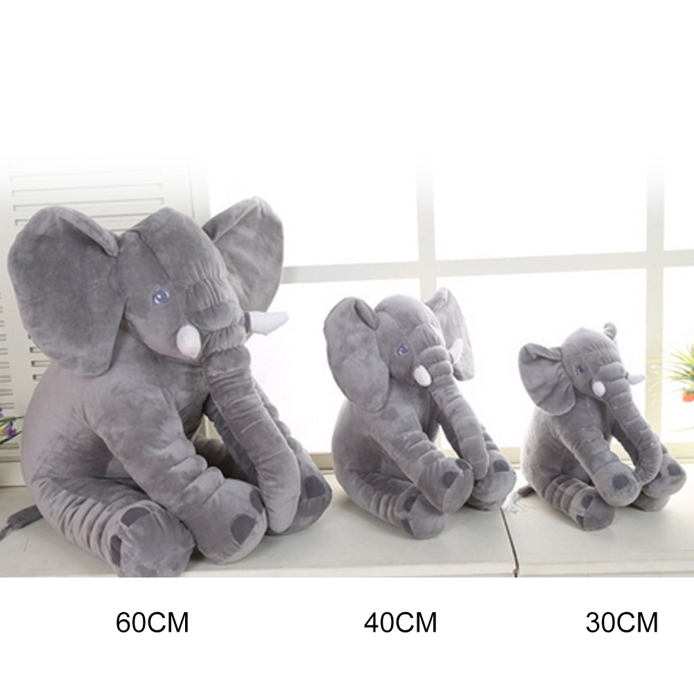 giant elephant baby pillow