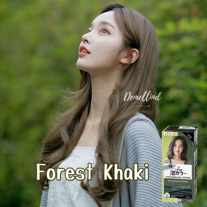 READY STOCK LIESE NEW COLOR Creamy Bubble Color- FOREST KHAKI HAIR COLOR 1s  [100% ORIGINAL] 泡泡染 FOREST KHAKI | Shopee Malaysia