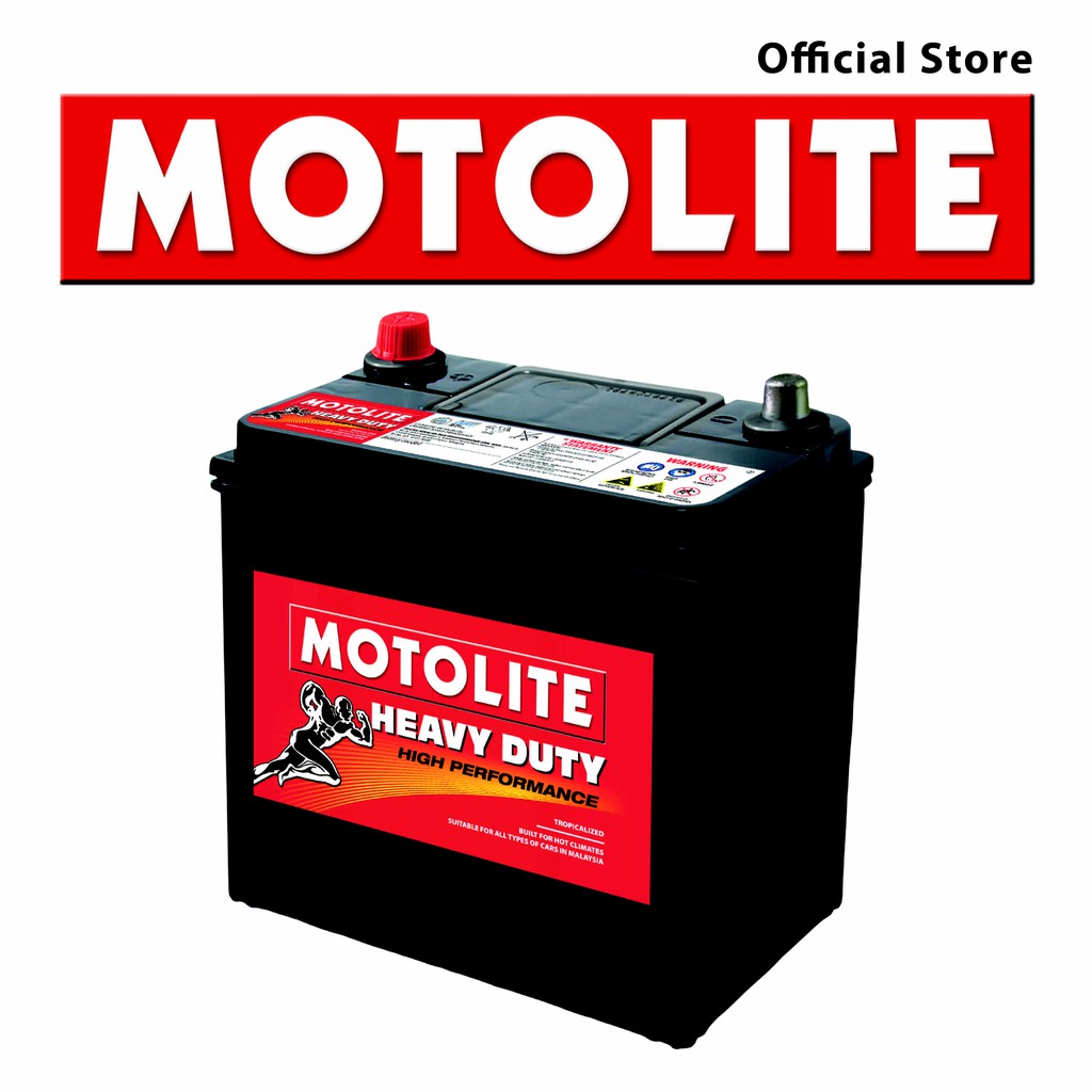 Motolite Heavy Duty Car Battery Ns40zl Klang Valley Delivery Installation Shopee Malaysia