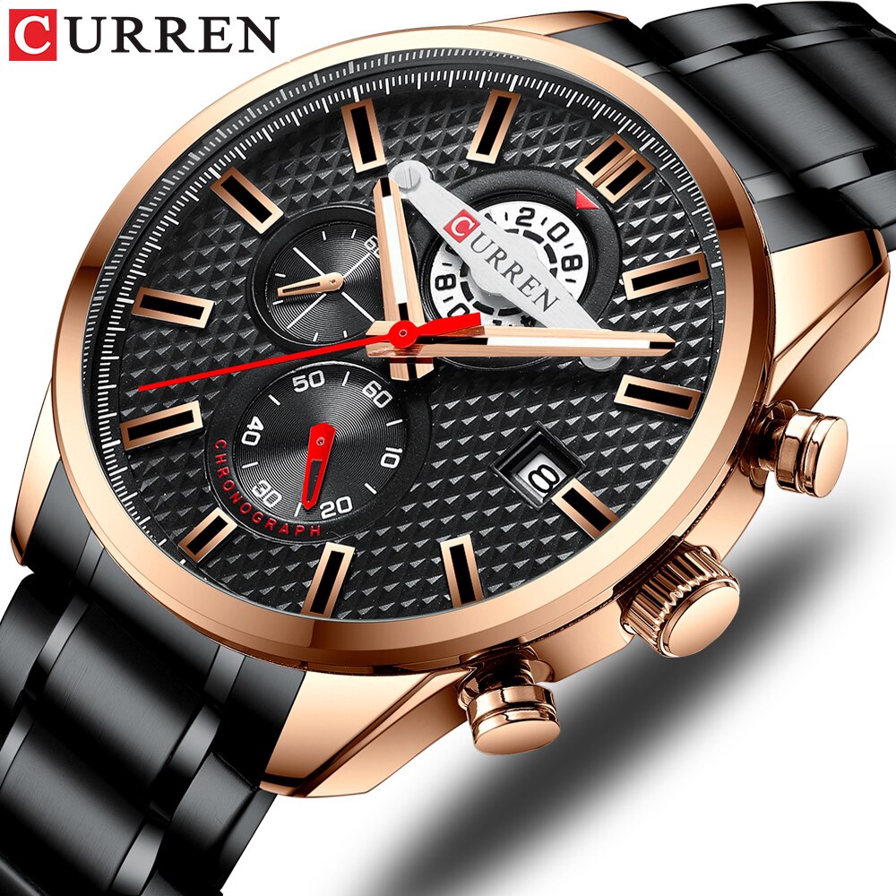 curren leisure style fashion watch
