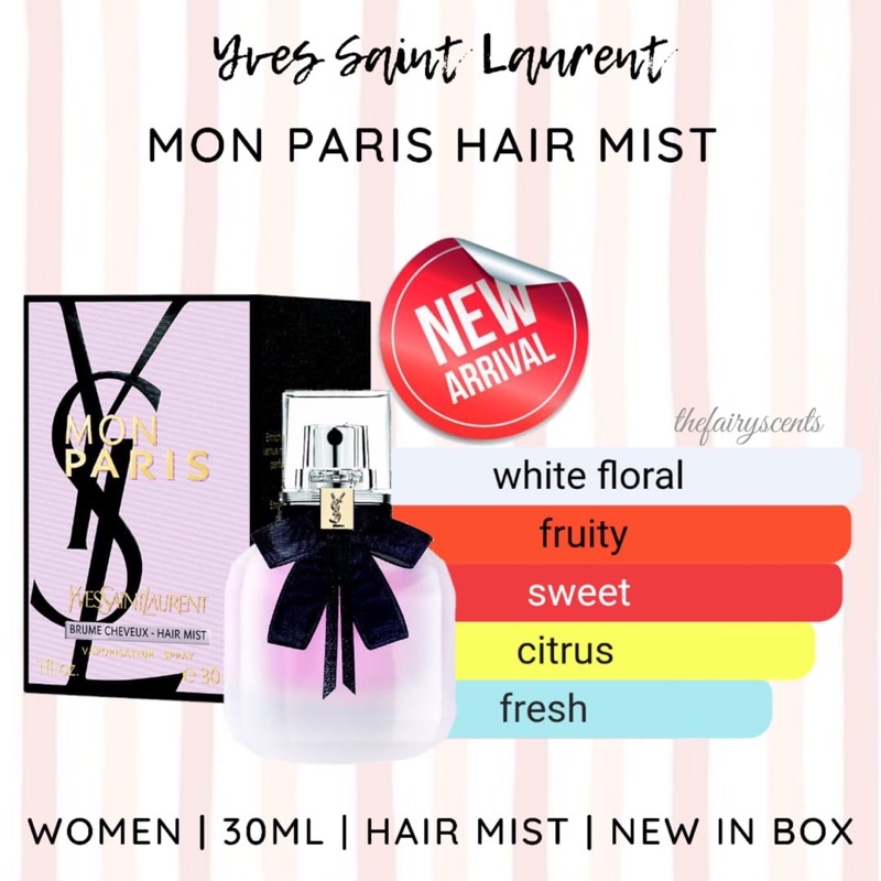 Yves Saint Lauren Mon Paris Hair Mist 30ml