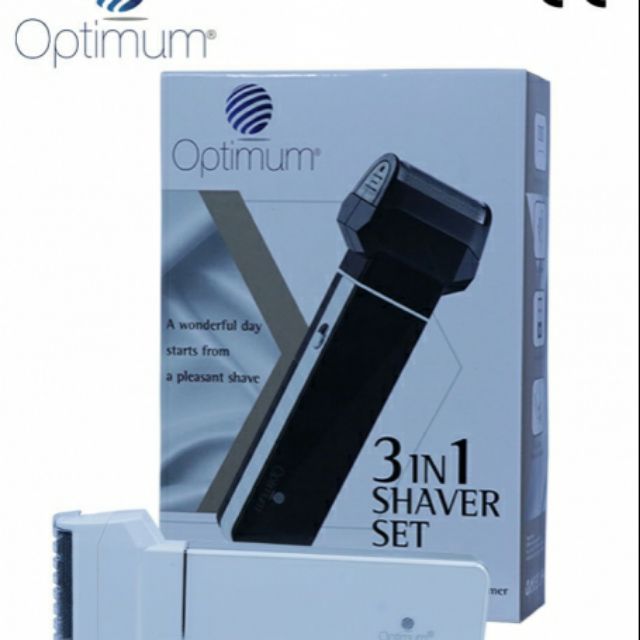 optimum 3 in 1 shaver set