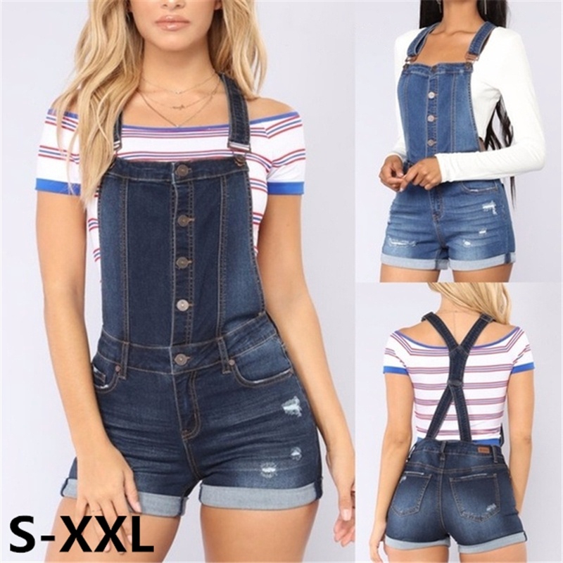 jumpsuit jeans short