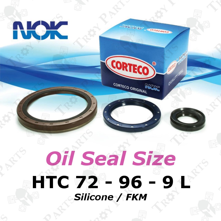 NOK Corteco Flywheel Oil Seal for Proton Saga 12V Wira 1.3 1.5 Iswara