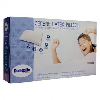 serene latex pillow