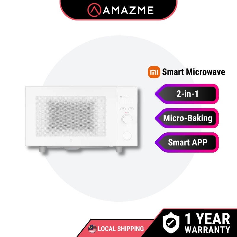 Xiaomi Mijia Smart Microwave 2-in-1 APP Control 23L Capasity Rapid Heating Stove Microwave + Oven