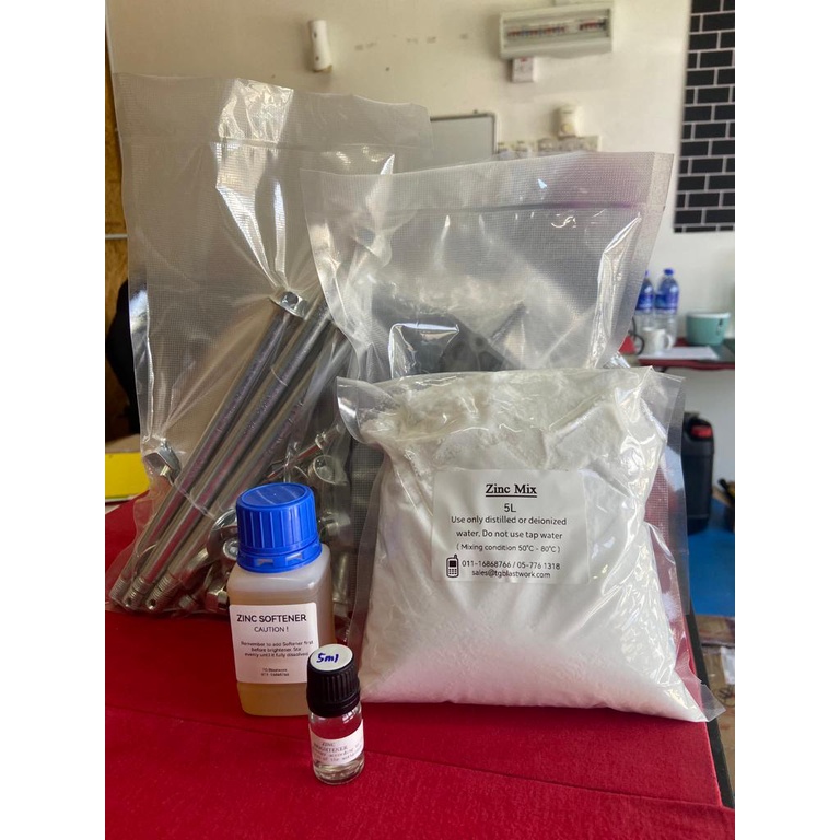 Zinc Plating Electrolyte / Air Zinc Plating / Zinc Mix Shopee Malaysia