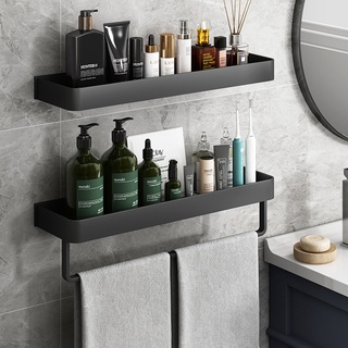 1pc Bathroom Wall Mounted Shelf, Punch-free Shower Caddy, Corner Storage  Rack, Bathroom Organizer