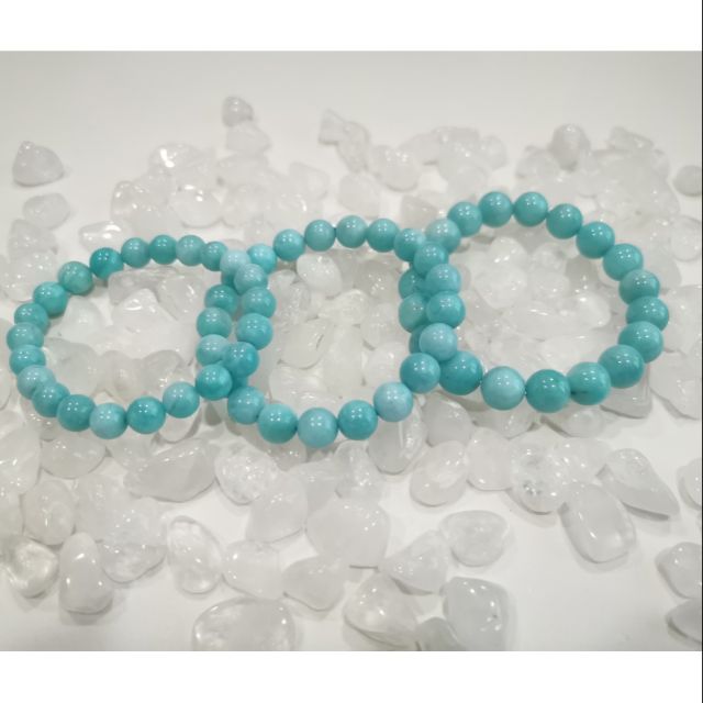 天然老矿天河石手链 项链natural Amazonite Old Mine Bracelet Necklace Shopee Malaysia