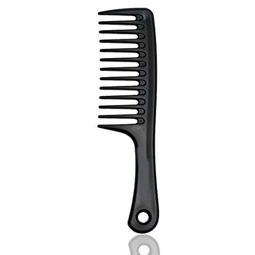 Wide Tooth Hair Salon Antistatic Plastic Big Hair Comb | Shopee Malaysia